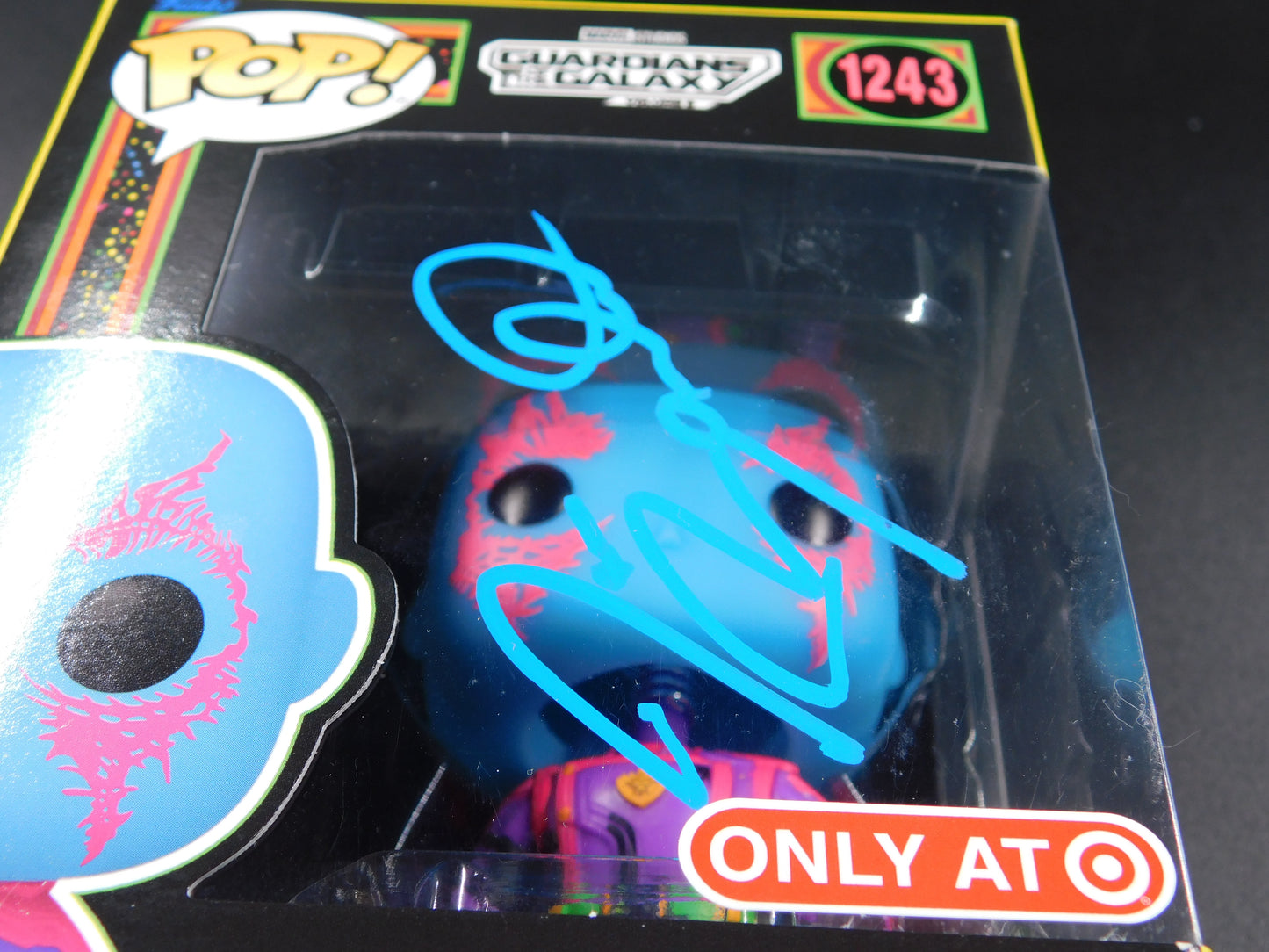 Dave Bautista Signed Autographed Funko Pop 1243 Drax Guardians of The Galaxy JSA COA