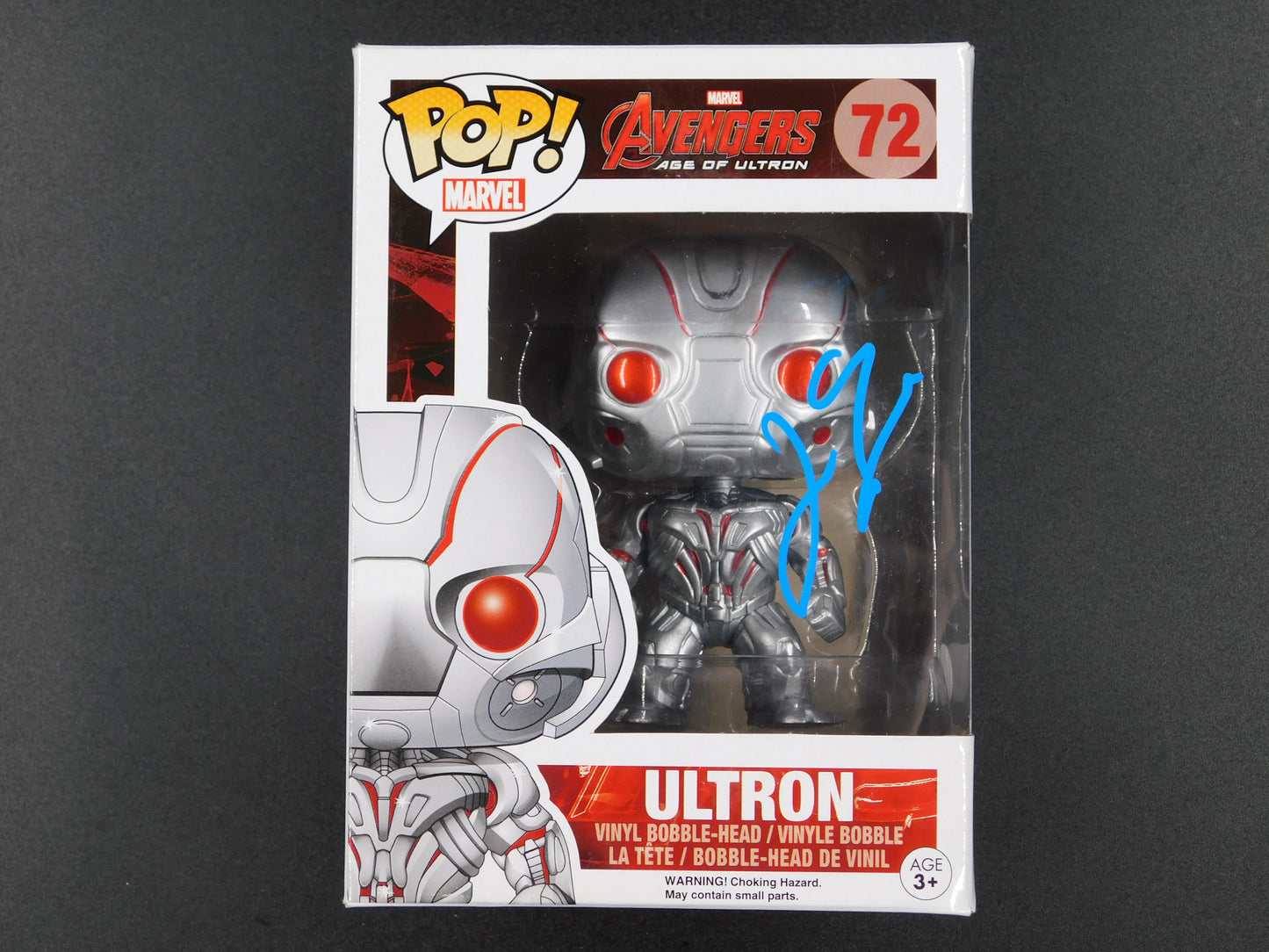 James Spader Signed Autographed Funko Pop 72 Ultron The Avengers Marvel JSA COA
