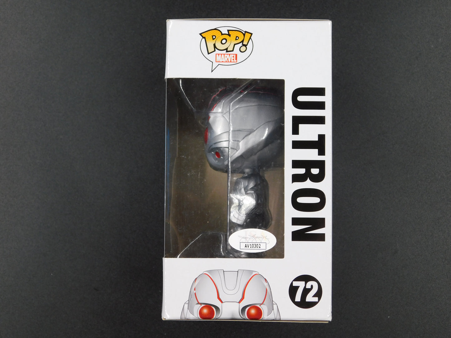 James Spader Signed Autographed Funko Pop 72 Ultron The Avengers Marvel JSA COA