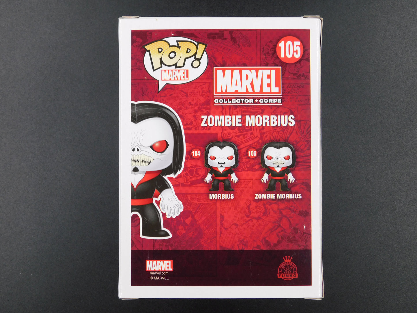 Jared Leto Signed Autographed Funko Pop 105 Zombie Morbius Marvel Exclusive JSA COA