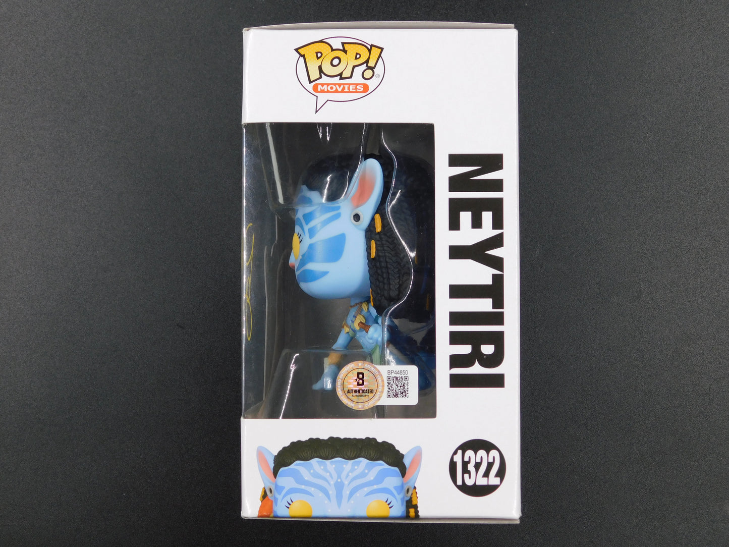 Zoe Saldana Signed Autographed Funko Pop 1322 Neytiri Avatar Movie BAS COA