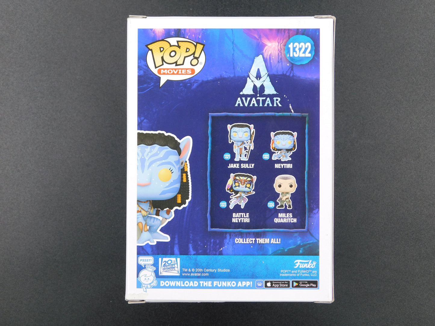 Zoe Saldana Signed Autographed Funko Pop 1322 Neytiri Avatar Movie BAS COA