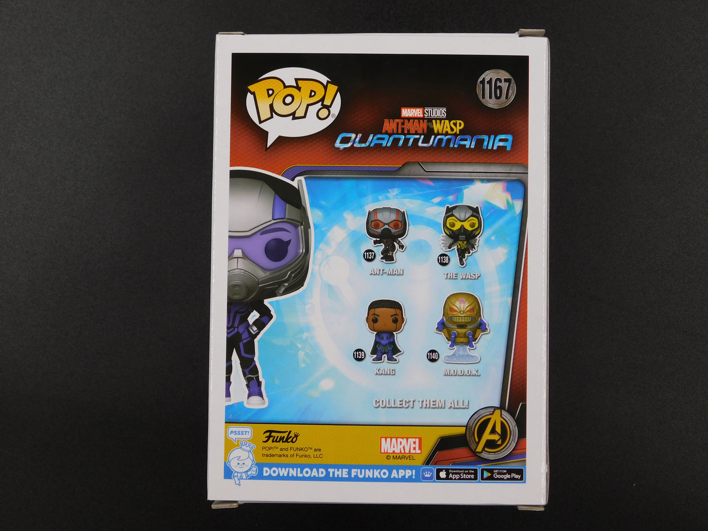Kathryn Newton Signed Autographed Funko Pop 1167 Cassie Lang AntMan Wasp JSA COA