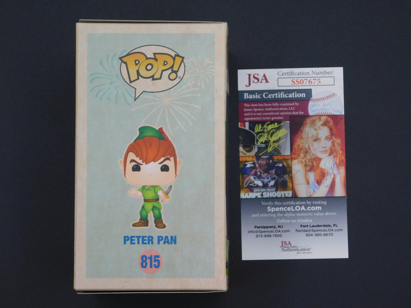 Cathy Rigby Signed / Autographed Vinyl Funko Pop! 815 Disneyland 65th Anniversary Peter Pan JSA COA