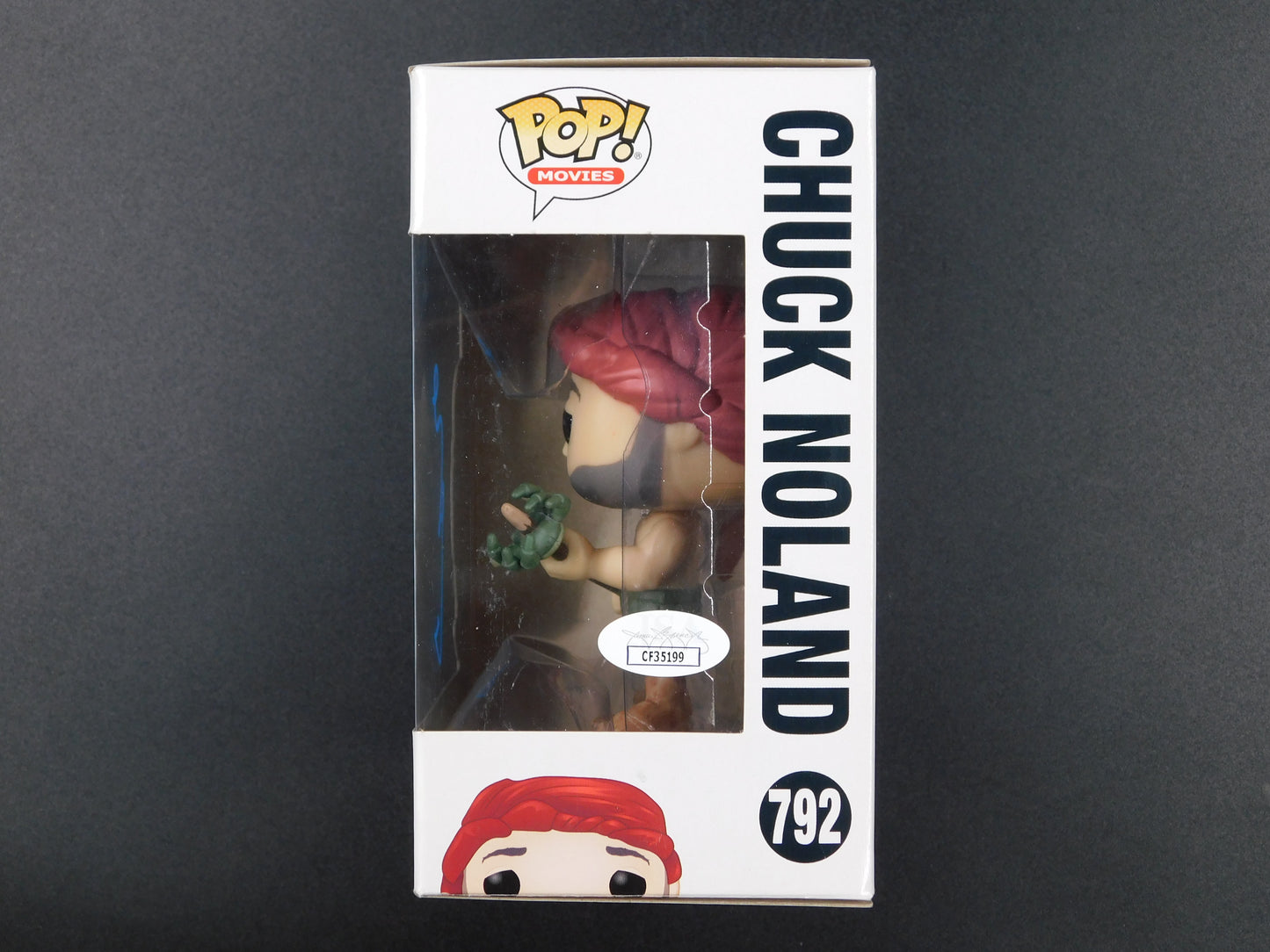 Tom Hanks Signed Autographed Funko Pop 792 Chuck Noland Cast Away Wilson JSA COA