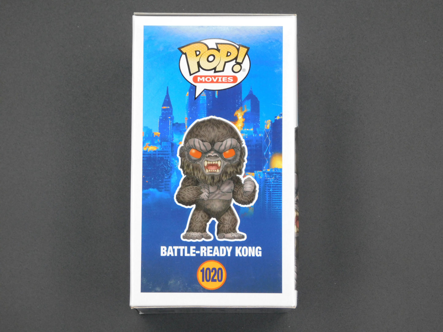 Linda Miller Signed / Autographed Vinyl Funko Pop! 1020 Godzilla vs Kong Battle Ready Kong Beckett BAS COA