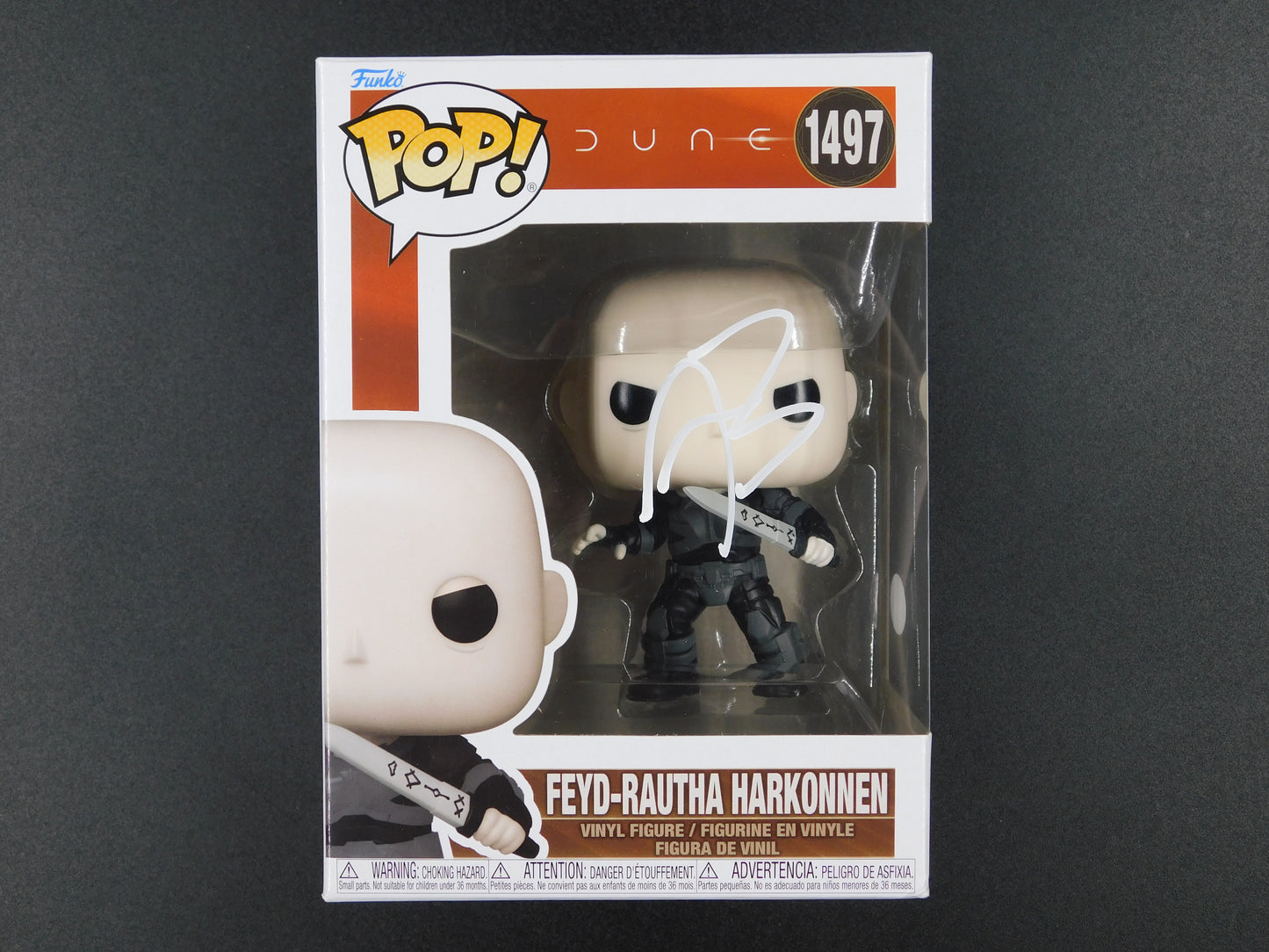 Austin Butler Signed Autographed Funko Pop 1497 Feyd-Rautha Harkonnen Dune JSA COA