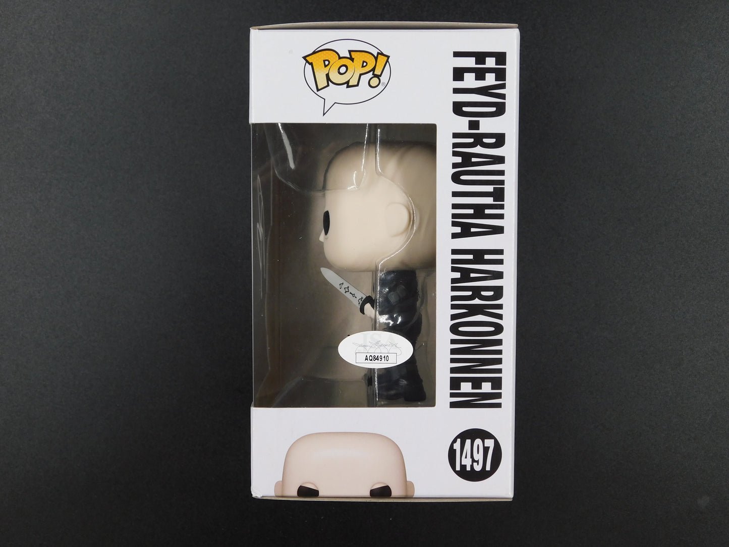 Austin Butler Signed Autographed Funko Pop 1497 Feyd-Rautha Harkonnen Dune JSA COA