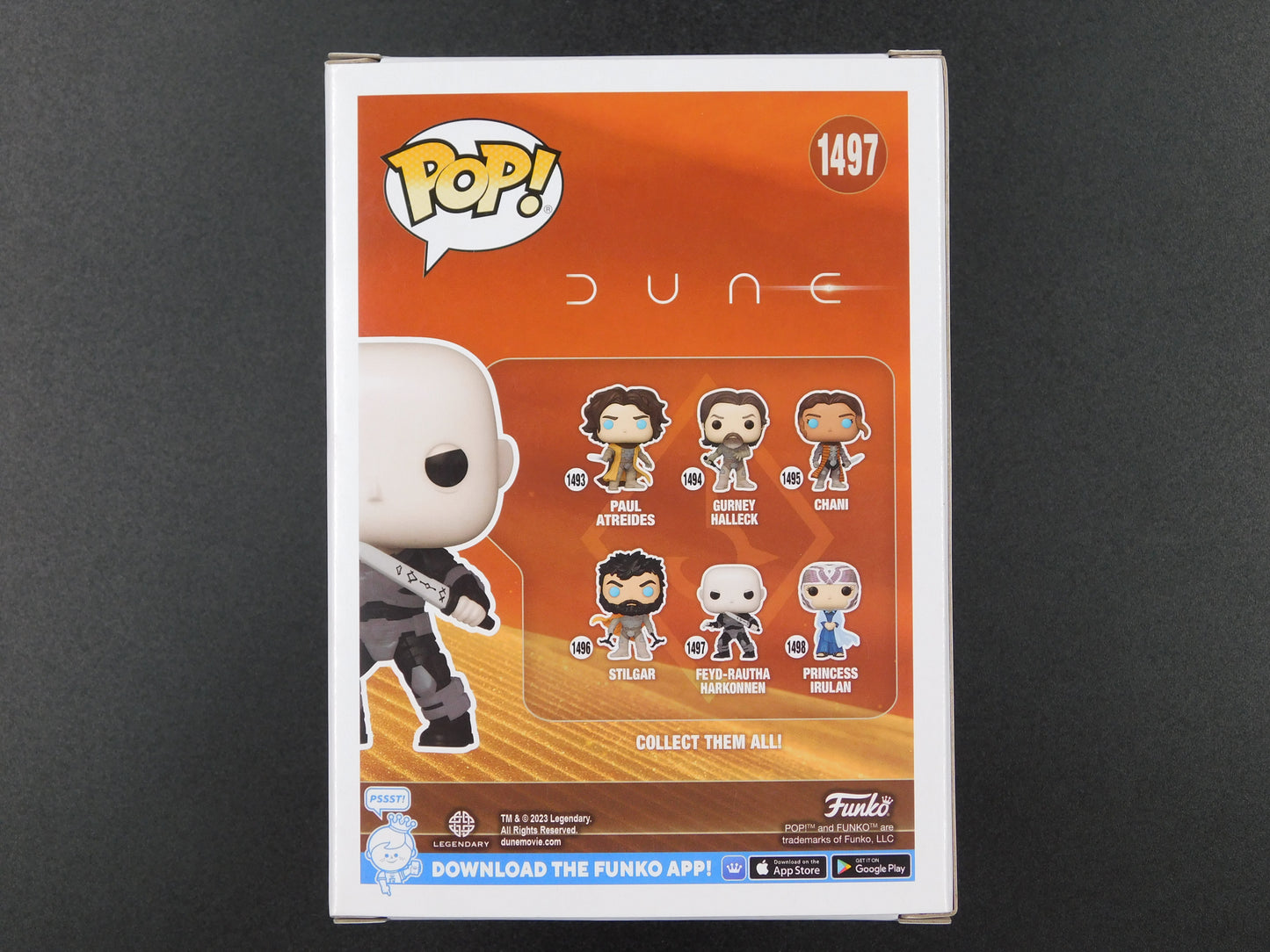 Austin Butler Signed Autographed Funko Pop 1497 Feyd-Rautha Harkonnen Dune JSA COA