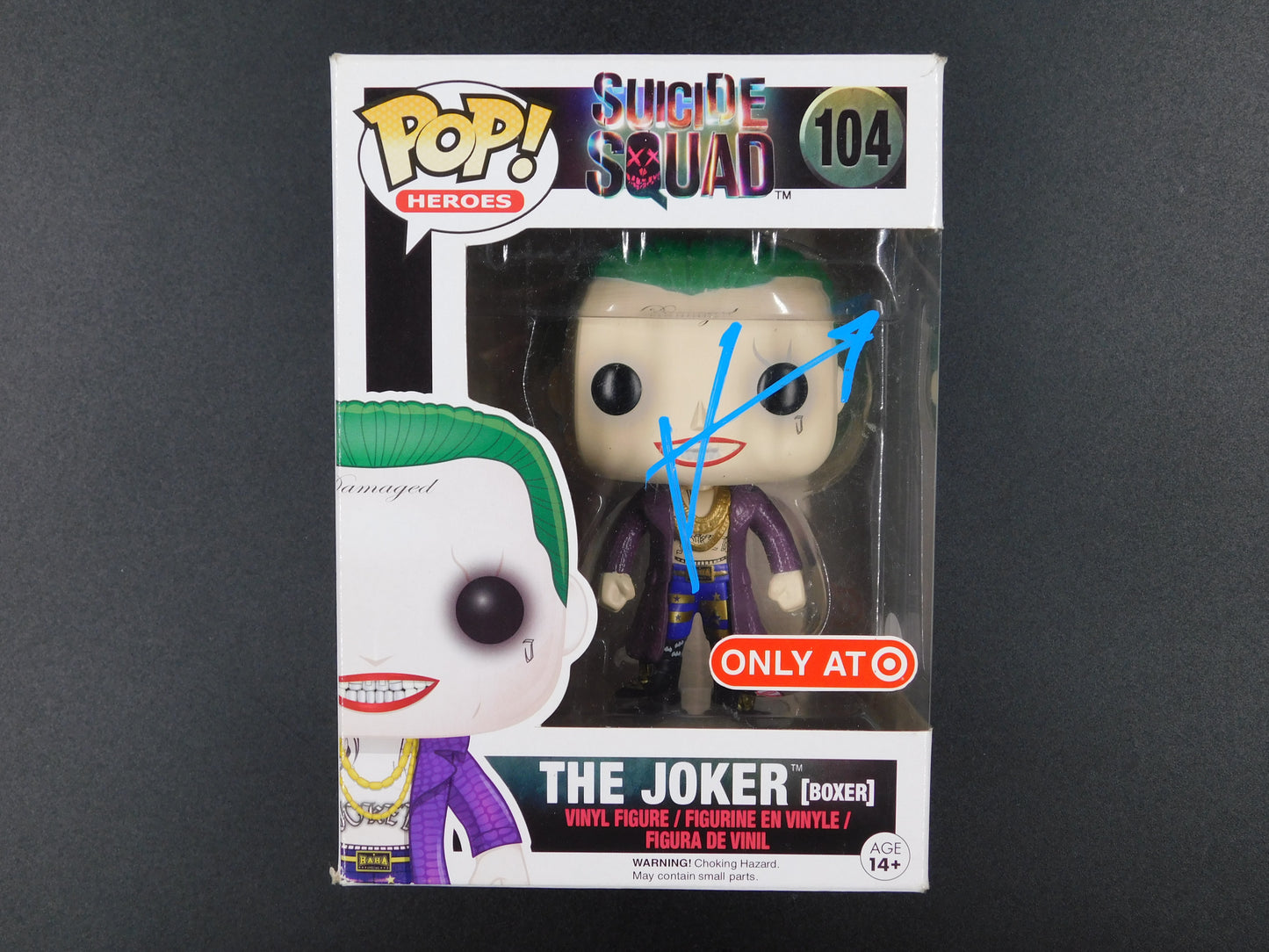Jared Leto Signed Autographed Funko Pop 104 The Joker Suicide Squad DC JSA COA
