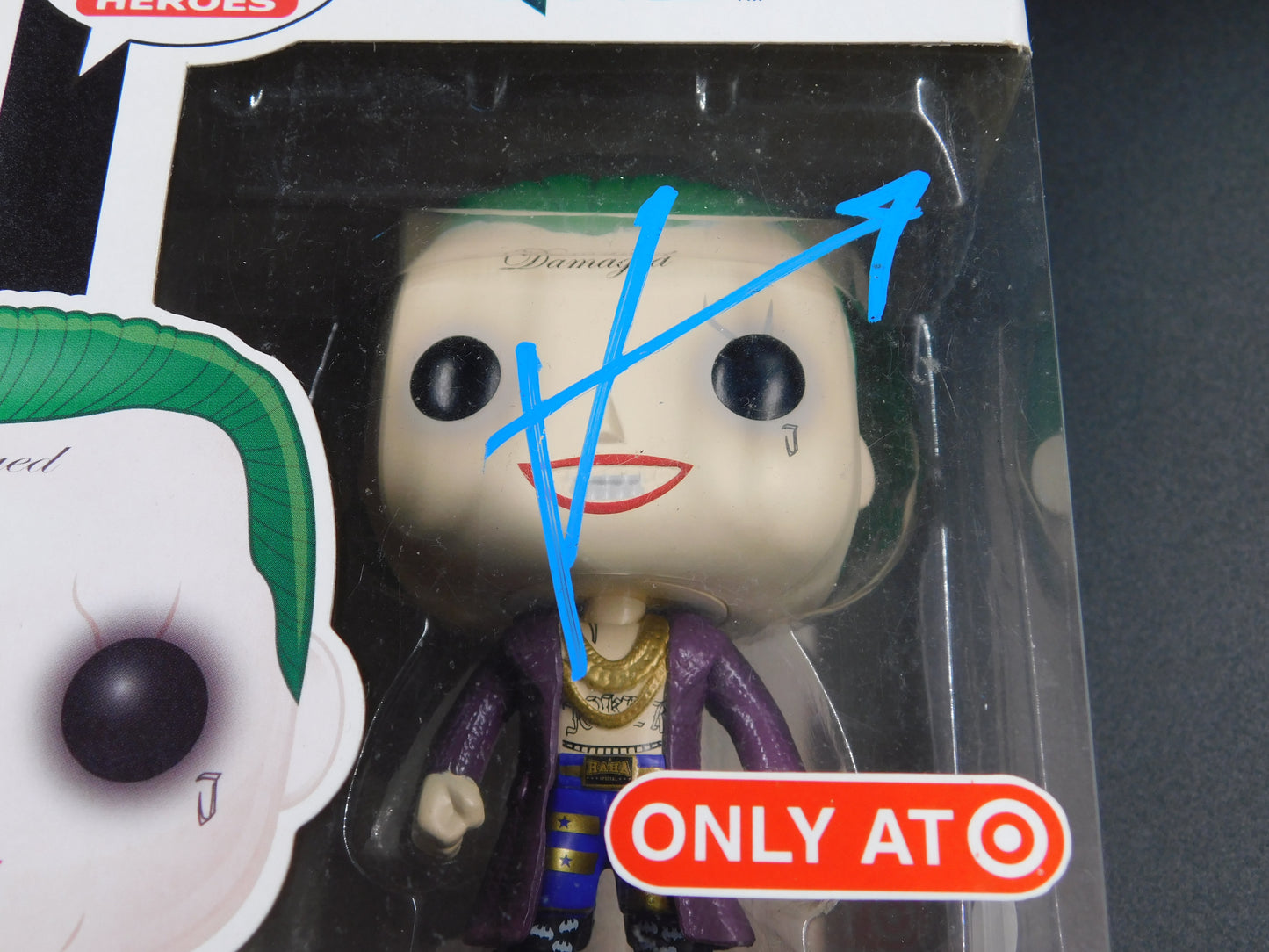 Jared Leto Signed Autographed Funko Pop 104 The Joker Suicide Squad DC JSA COA