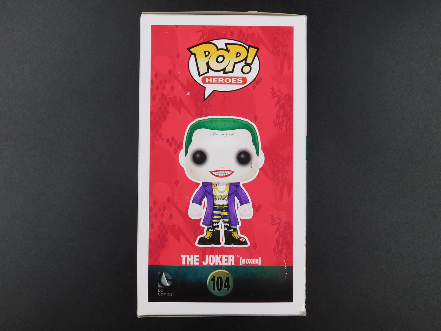 Jared Leto Signed Autographed Funko Pop 104 The Joker Suicide Squad DC JSA COA