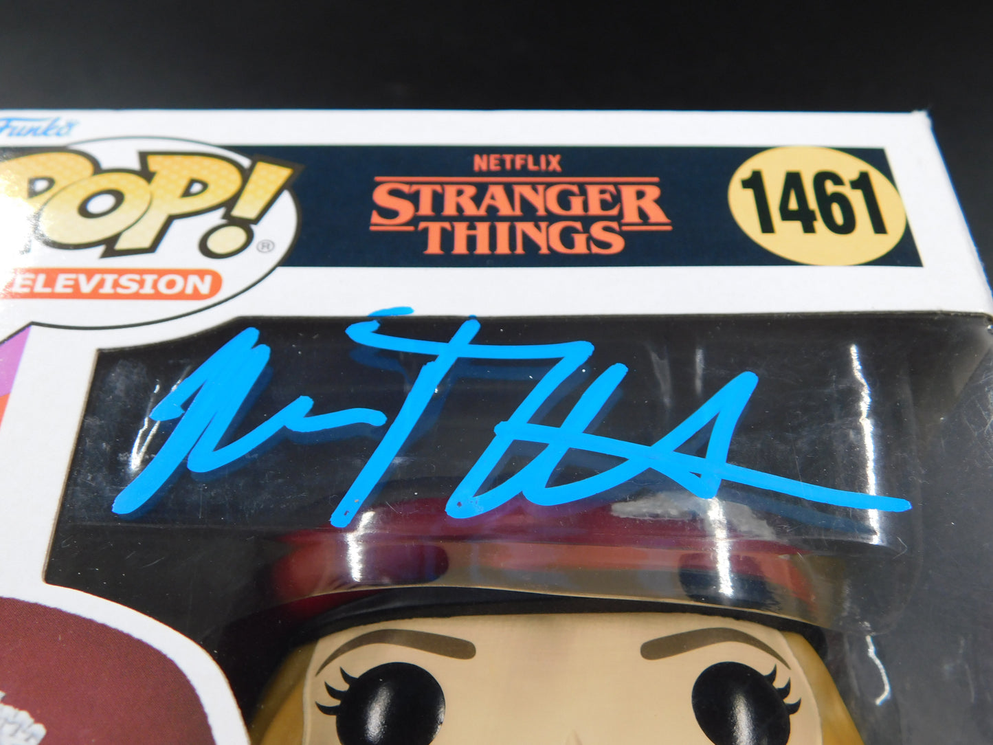Maya Hawke Signed Autographed Funko Pop 1461 Robin Stranger Things BAS COA