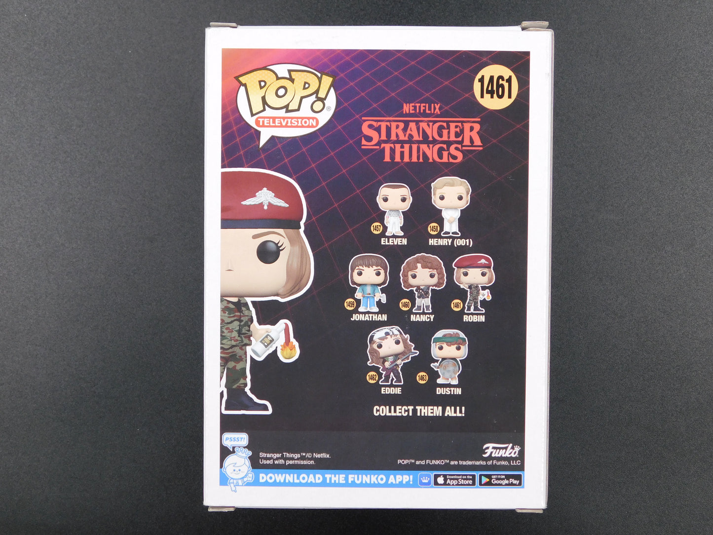 Maya Hawke Signed Autographed Funko Pop 1461 Robin Stranger Things BAS COA