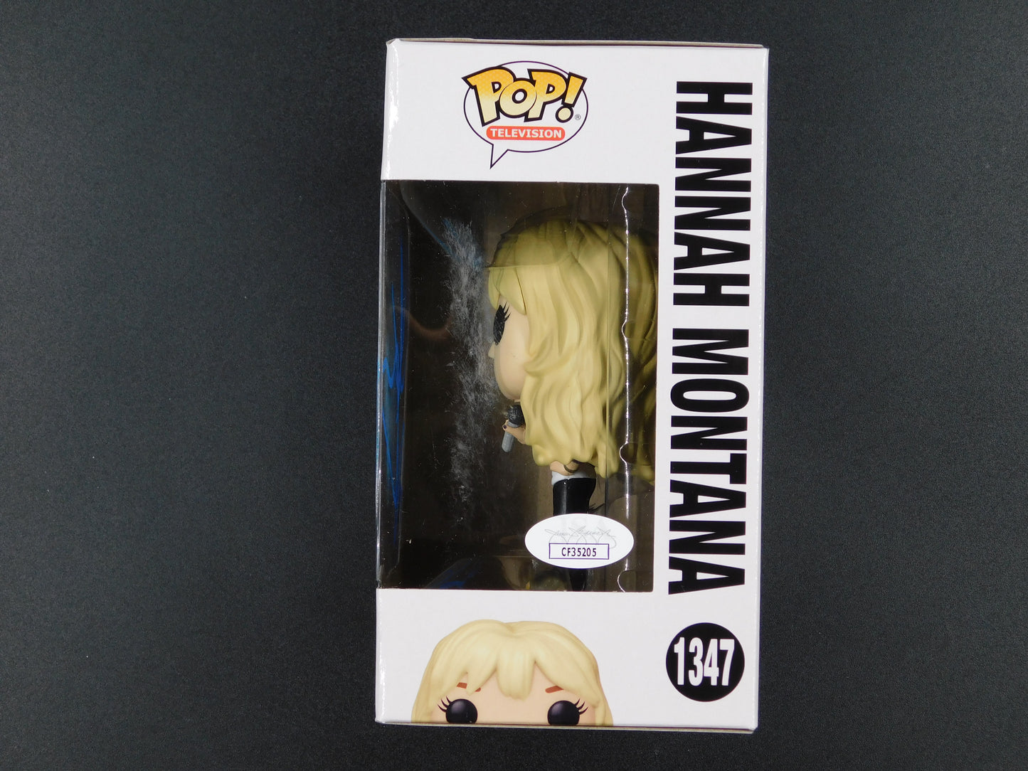 Miley Cyrus Signed Autographed Funko Pop 1347 Hannah Montana Disney Star JSA COA