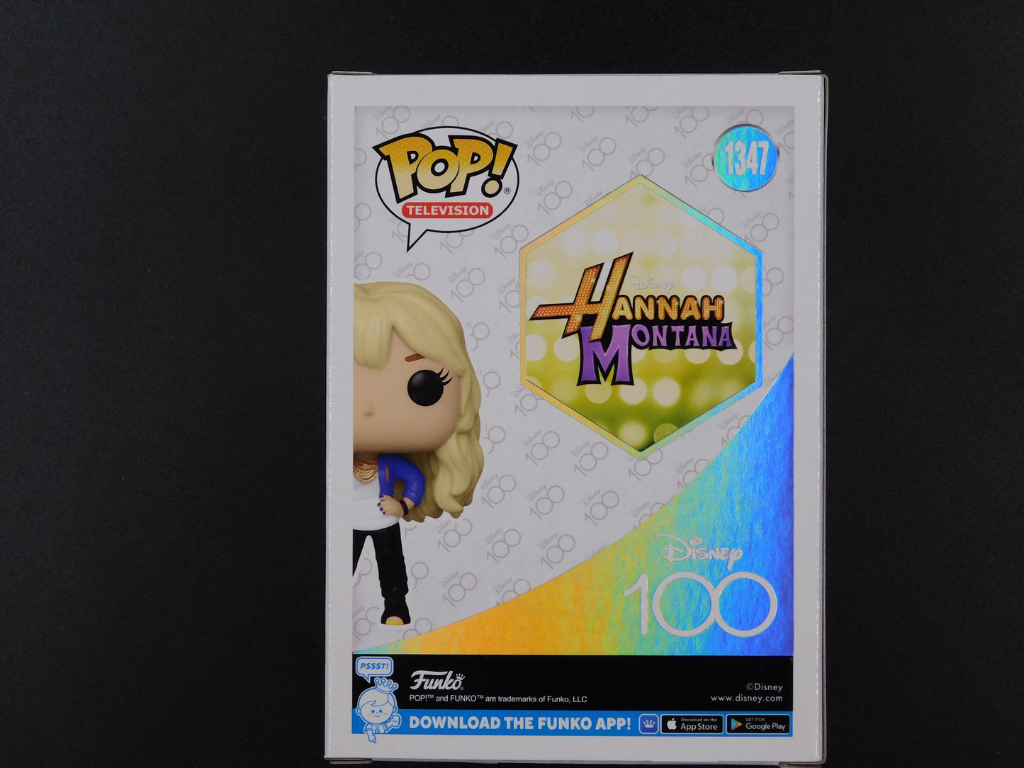 Miley Cyrus Signed Autographed Funko Pop 1347 Hannah Montana Disney Star JSA COA