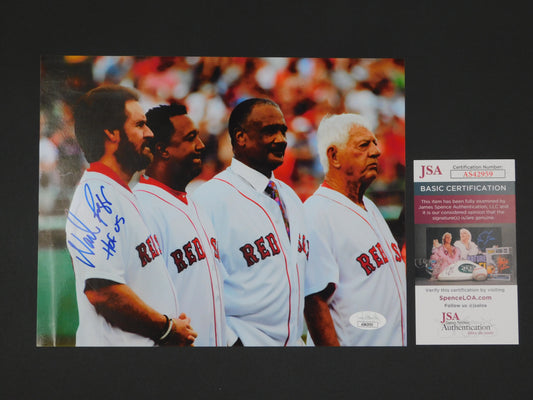 Wade Boggs Signed Autographed 8x10 Photo Boston Red Sox Baseball HOF 05 JSA COA