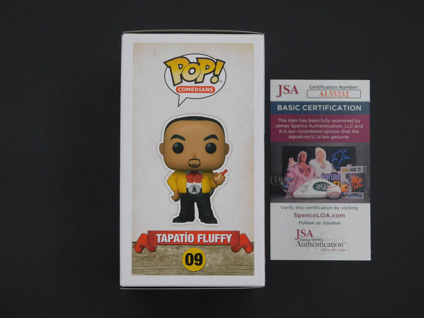 Gabriel Iglesias Signed / Autographed Vinyl Funko Pop! 09 Tapatio Fluffy JSA COA