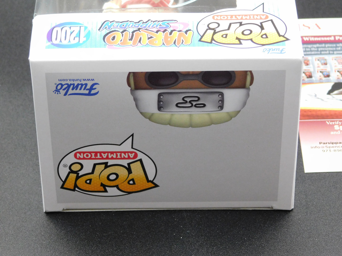 Catero Colbert Signed / Autographed Vinyl Funko Pop! 1200 Naruto Shippuden Killer Bee JSA COA