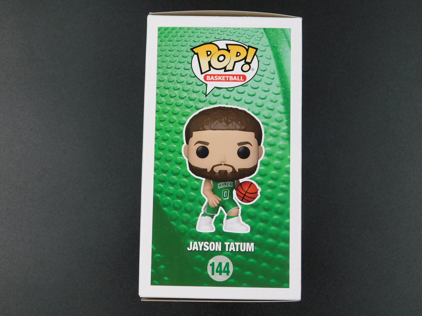 Jayson Tatum Signed Autographed Funko Pop! 144 Boston Celtics NBA Champs ACOA