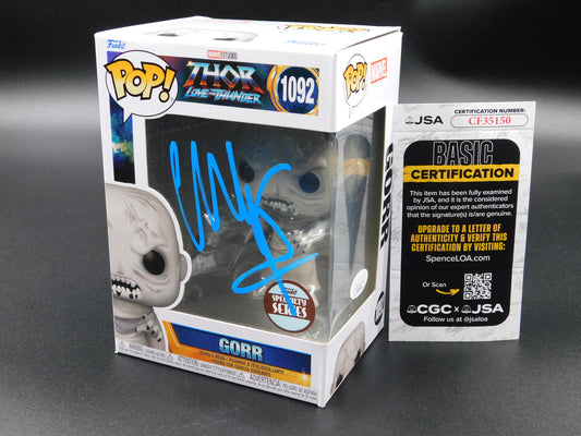 Christian Bale Signed Autographed Funko Pop 1092 Gorr Thor: Love and Thunder Marvel JSA COA