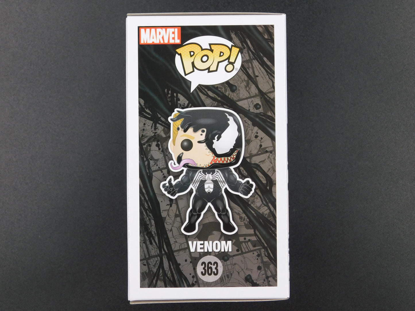Tom Hardy Signed Autographed Funko Pop 363 Venom Eddie Brock Marvel JSA COA A