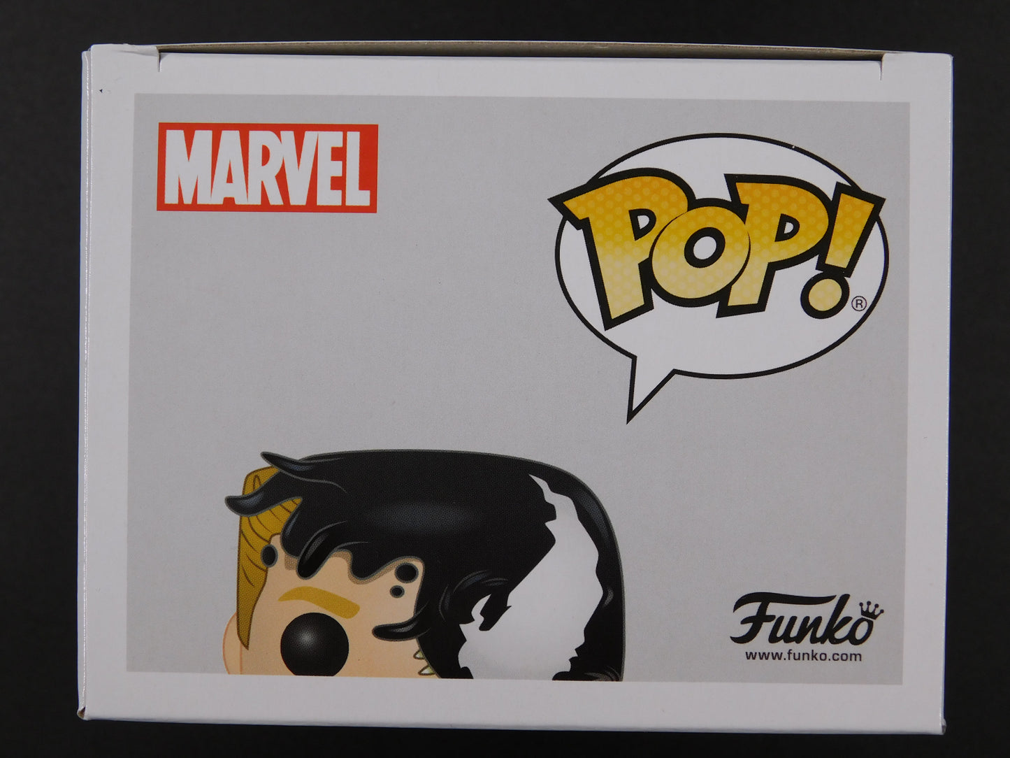 Tom Hardy Signed Autographed Funko Pop 363 Venom Eddie Brock Marvel JSA COA B