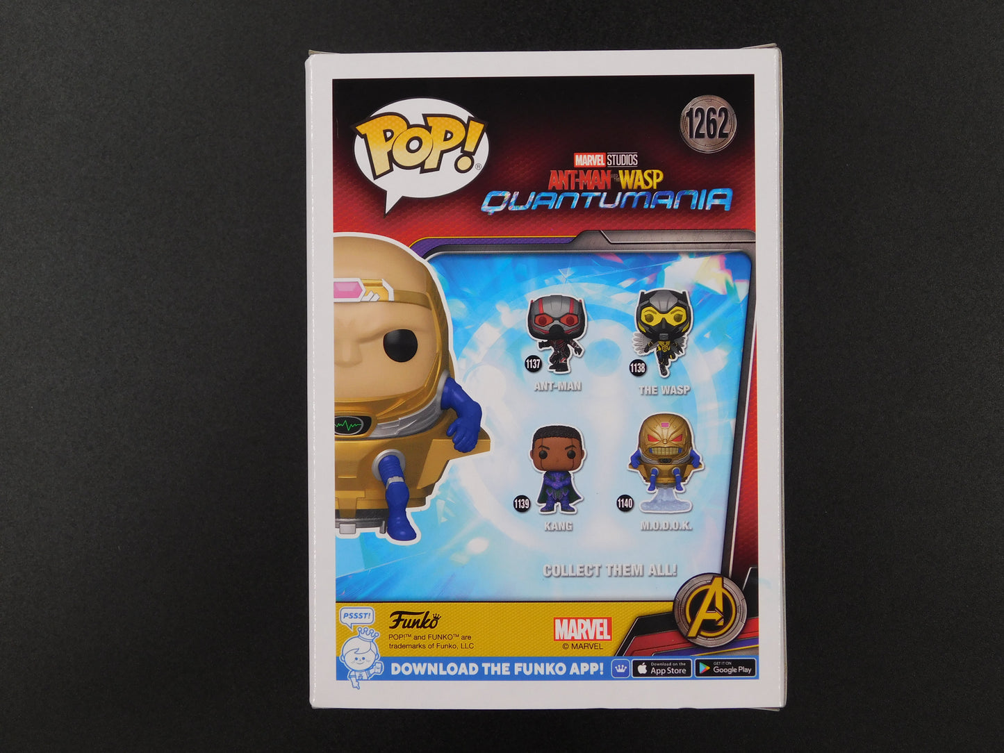 Corey Stoll Signed Autographed Funko Pop 1262 MODOK Ant-Man Wasp Marvel JSA COA