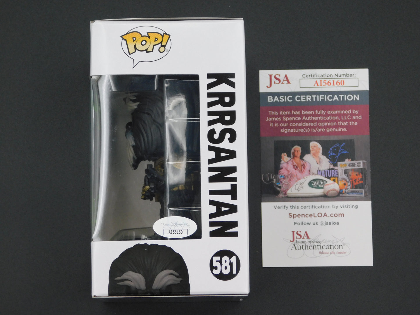 Carey Jones Signed / Autographed Vinyl Funko Pop! 581 Star Wars Krrsantan JSA COA