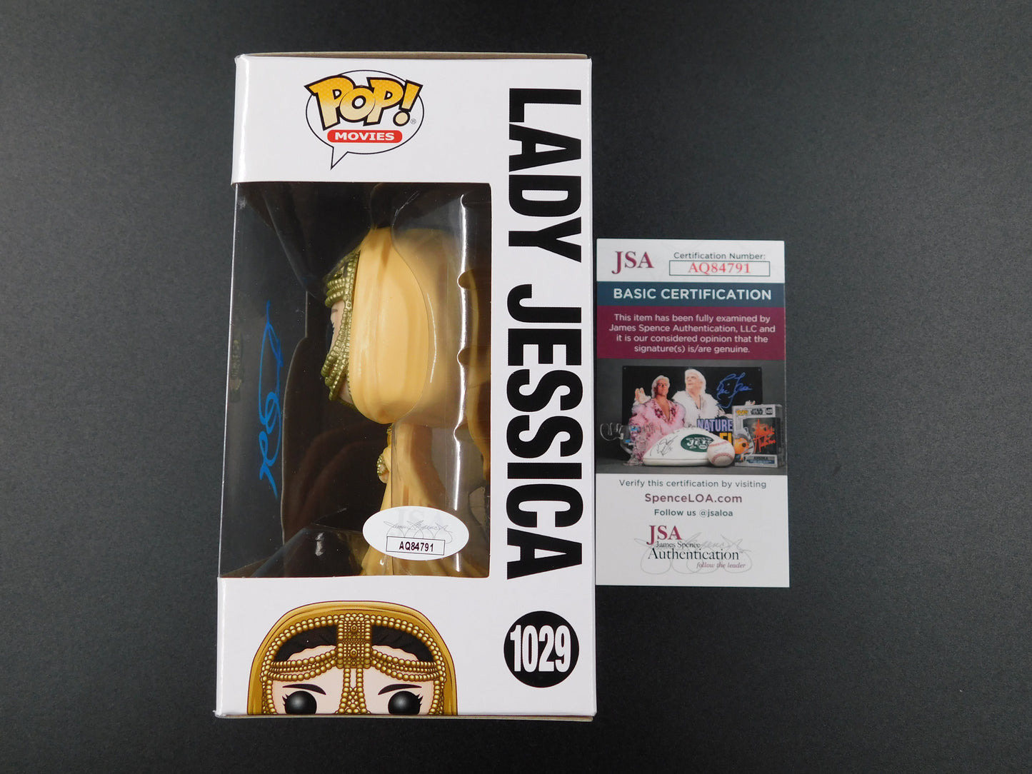 Rebecca Ferguson Signed Autographed Vinyl Funko Pop 1029 Lady Jessica Dune JSA COA