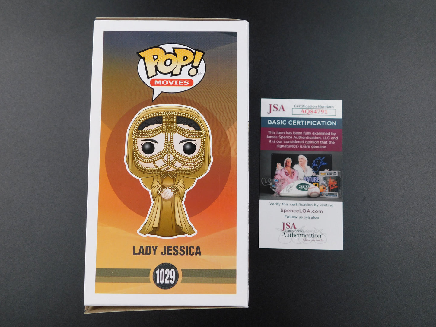 Rebecca Ferguson Signed Autographed Vinyl Funko Pop 1029 Lady Jessica Dune JSA COA