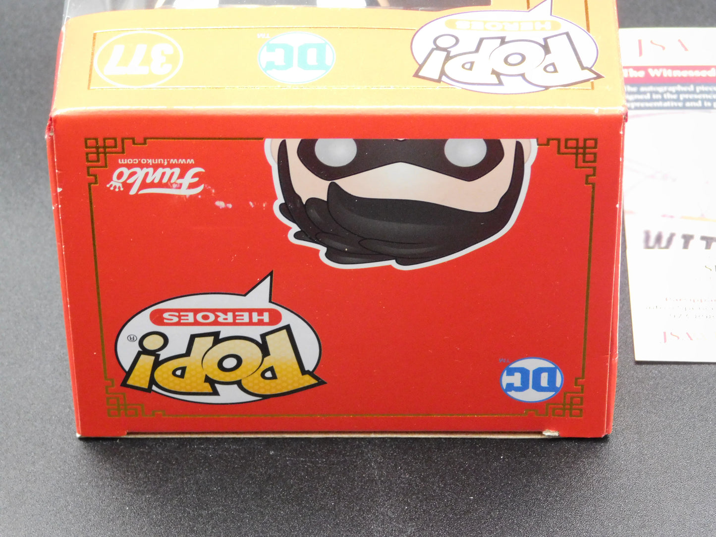 Loren Lester Signed / Autographed Vinyl Funko Pop! 377 Imperial Palace Robin Batman Animated Series JSA COA