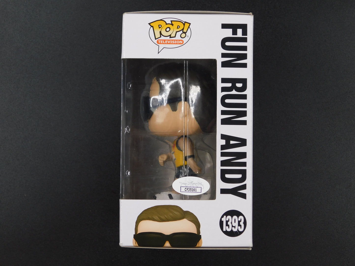 Ed Helms Signed Autographed Funko Pop 1393 Fun Run Andy The Office JSA COA