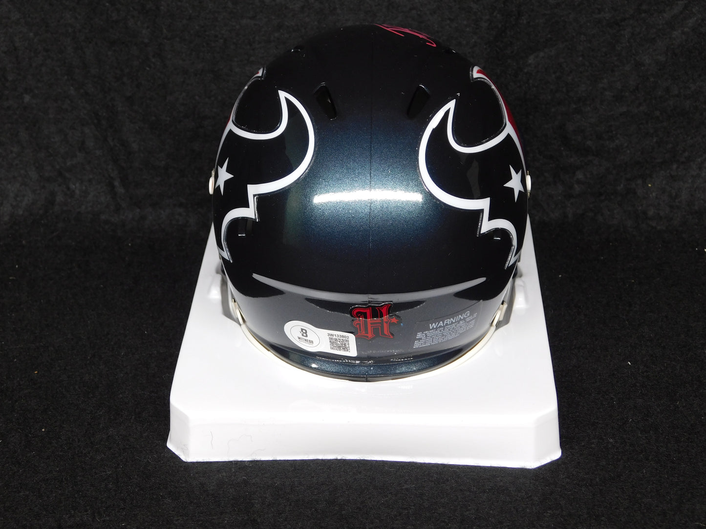 Jaylen Reed Signed Autographed Houston Texans Speed Mini Helmet BAS COA