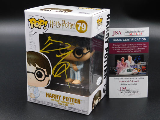 Daniel Radcliffe Signed Autographed Funko Pop 79 Harry Potter Hogwarts JSA COA