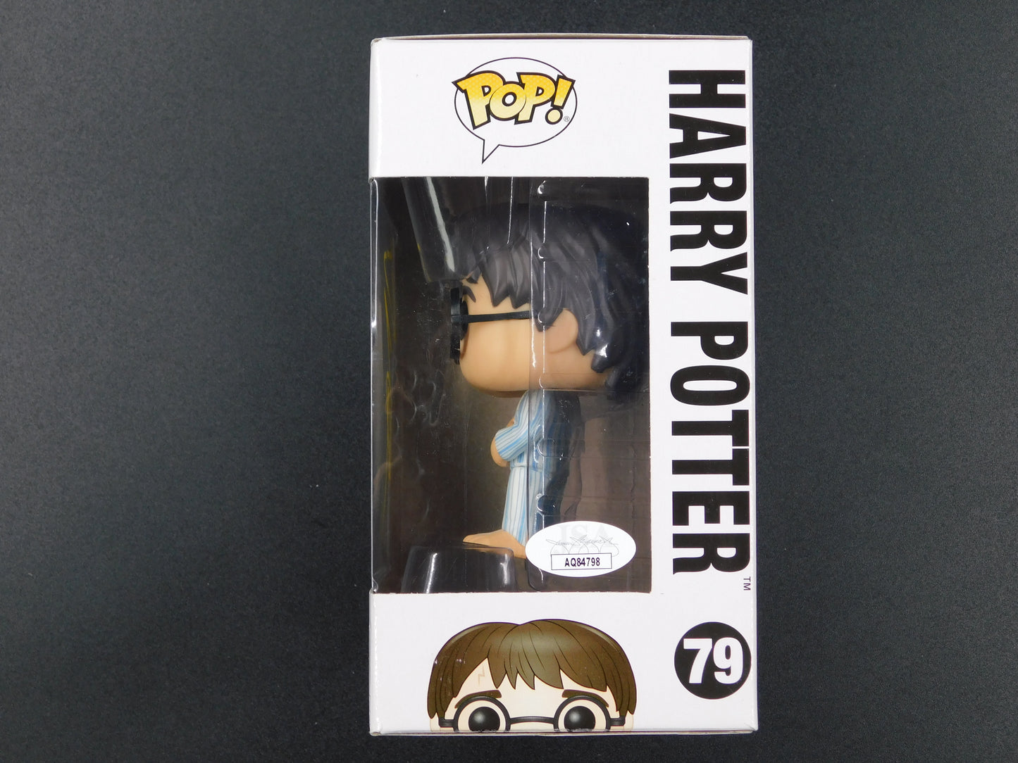 Daniel Radcliffe Signed Autographed Funko Pop 79 Harry Potter Hogwarts JSA COA