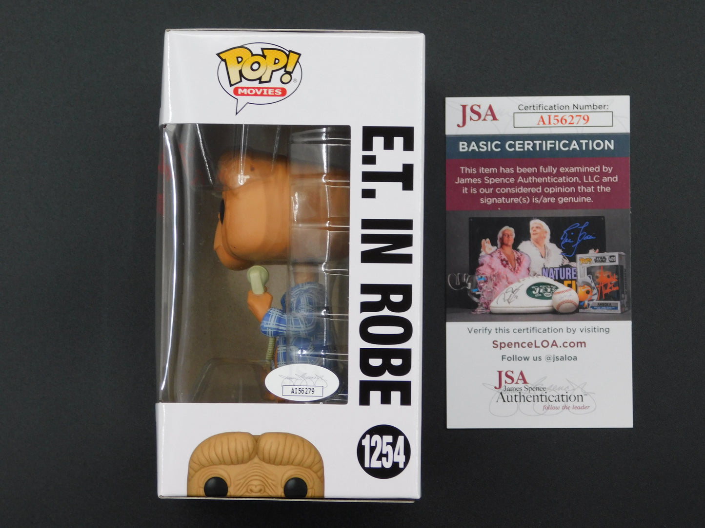 Mathew Demeritt Signed / Autographed Vinyl Funko Pop! 1253 E.T. In Robe JSA COA