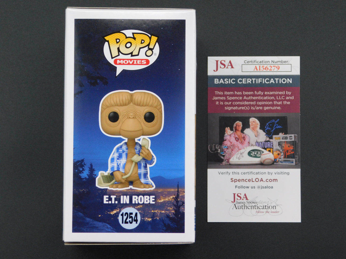 Mathew Demeritt Signed / Autographed Vinyl Funko Pop! 1253 E.T. In Robe JSA COA