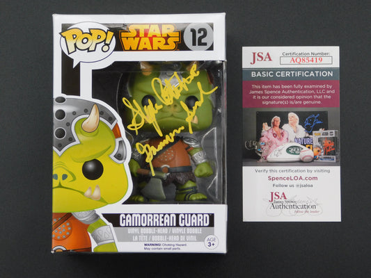 Stephen Costantino Signed / Autographed Vinyl Funko Pop! 12 Star Wars Gamorrean Guard JSA COA