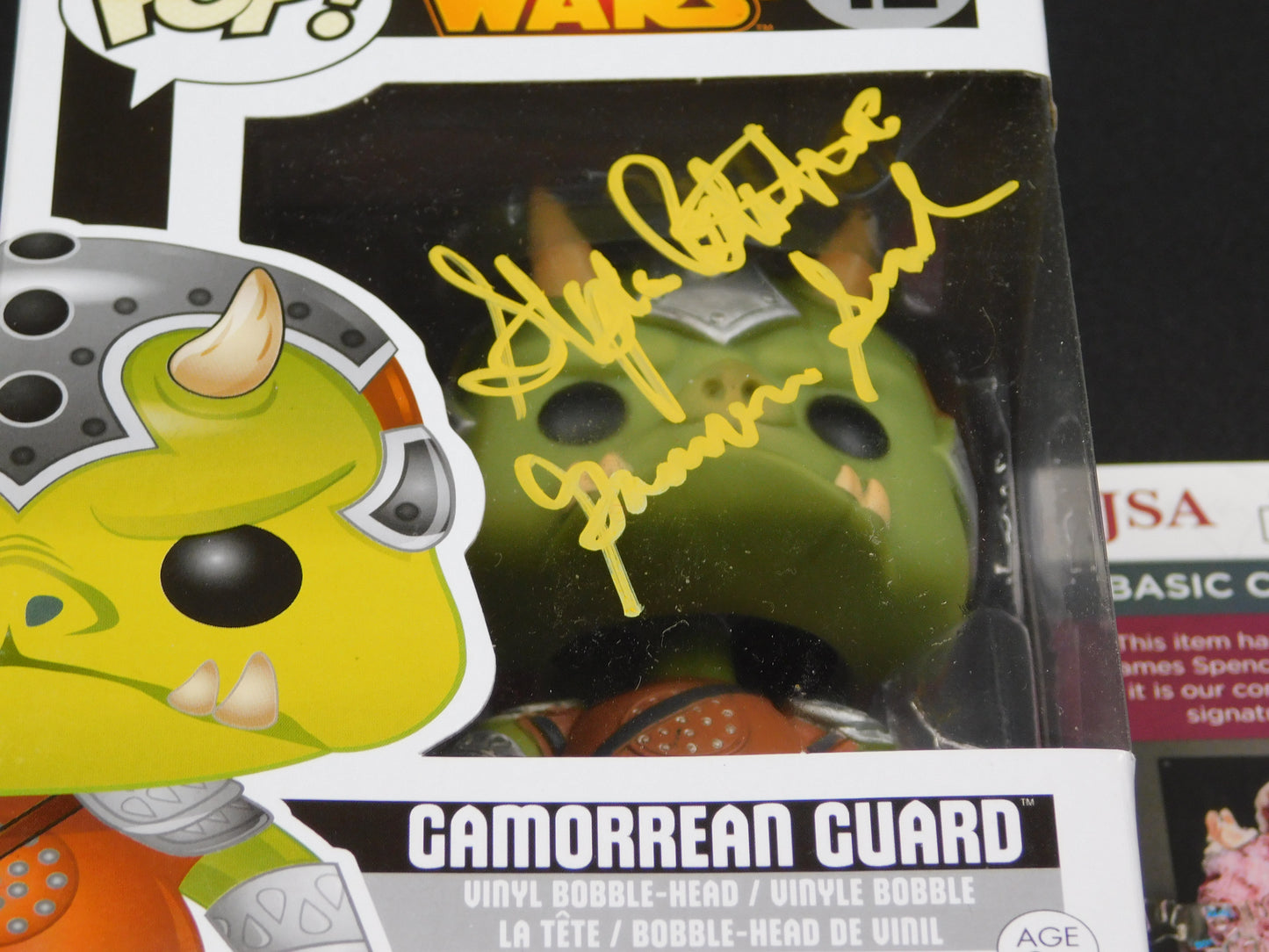 Stephen Costantino Signed / Autographed Vinyl Funko Pop! 12 Star Wars Gamorrean Guard JSA COA