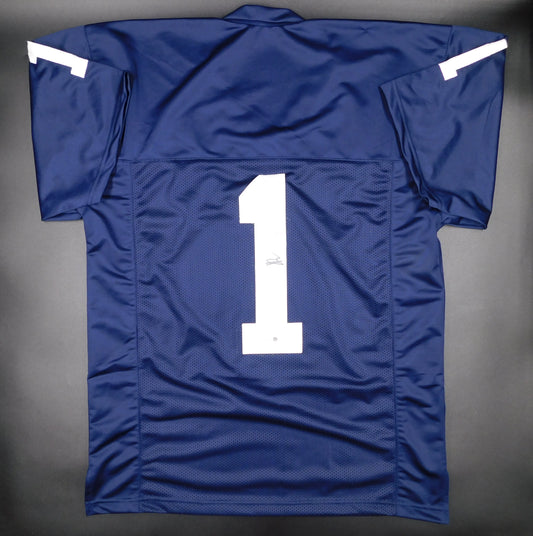 Jaylen Reed Signed Autographed Penn State Nittany Lions Blue Jersey JSA COA