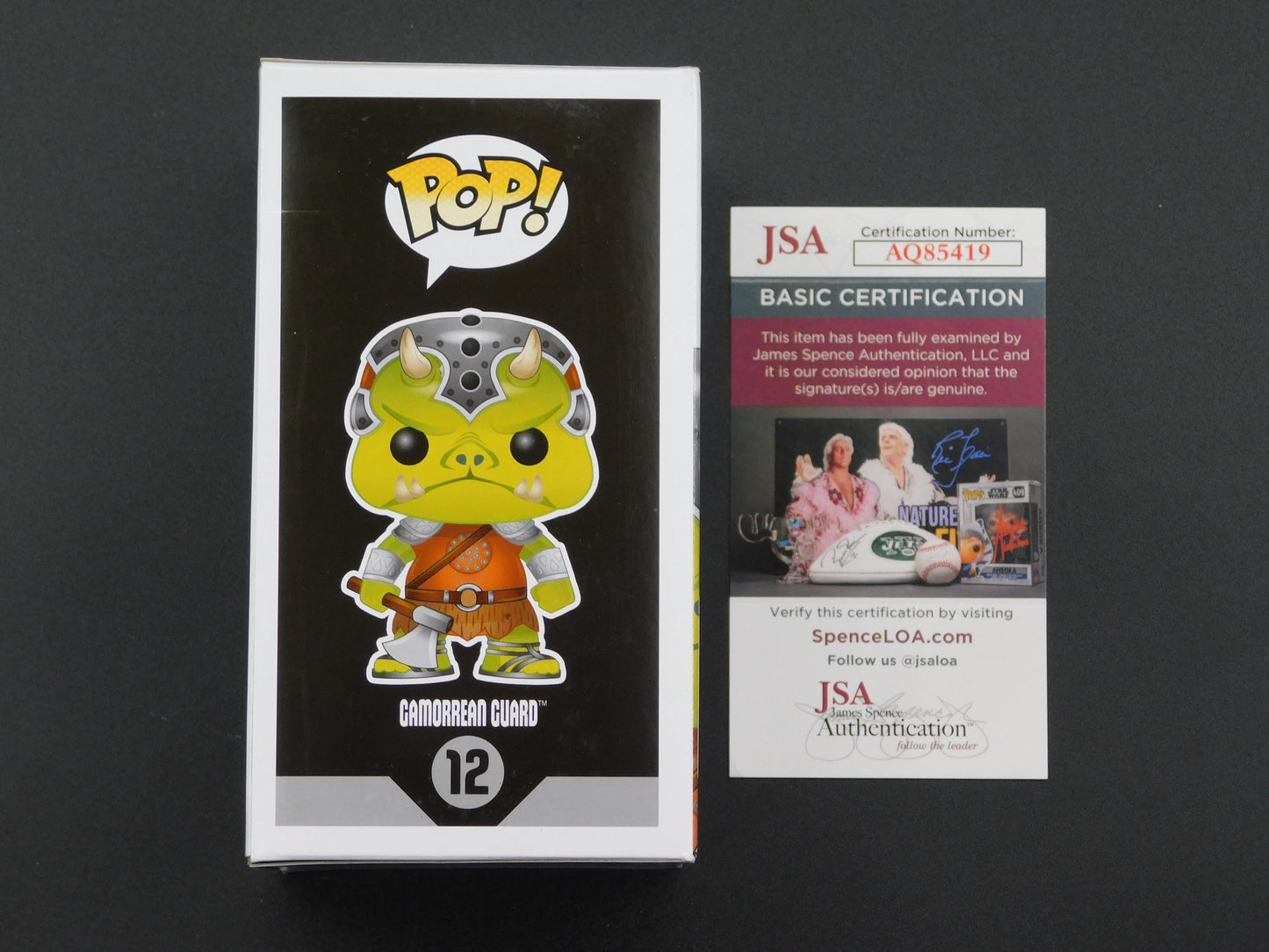 Stephen Costantino Signed / Autographed Vinyl Funko Pop! 12 Star Wars Gamorrean Guard JSA COA