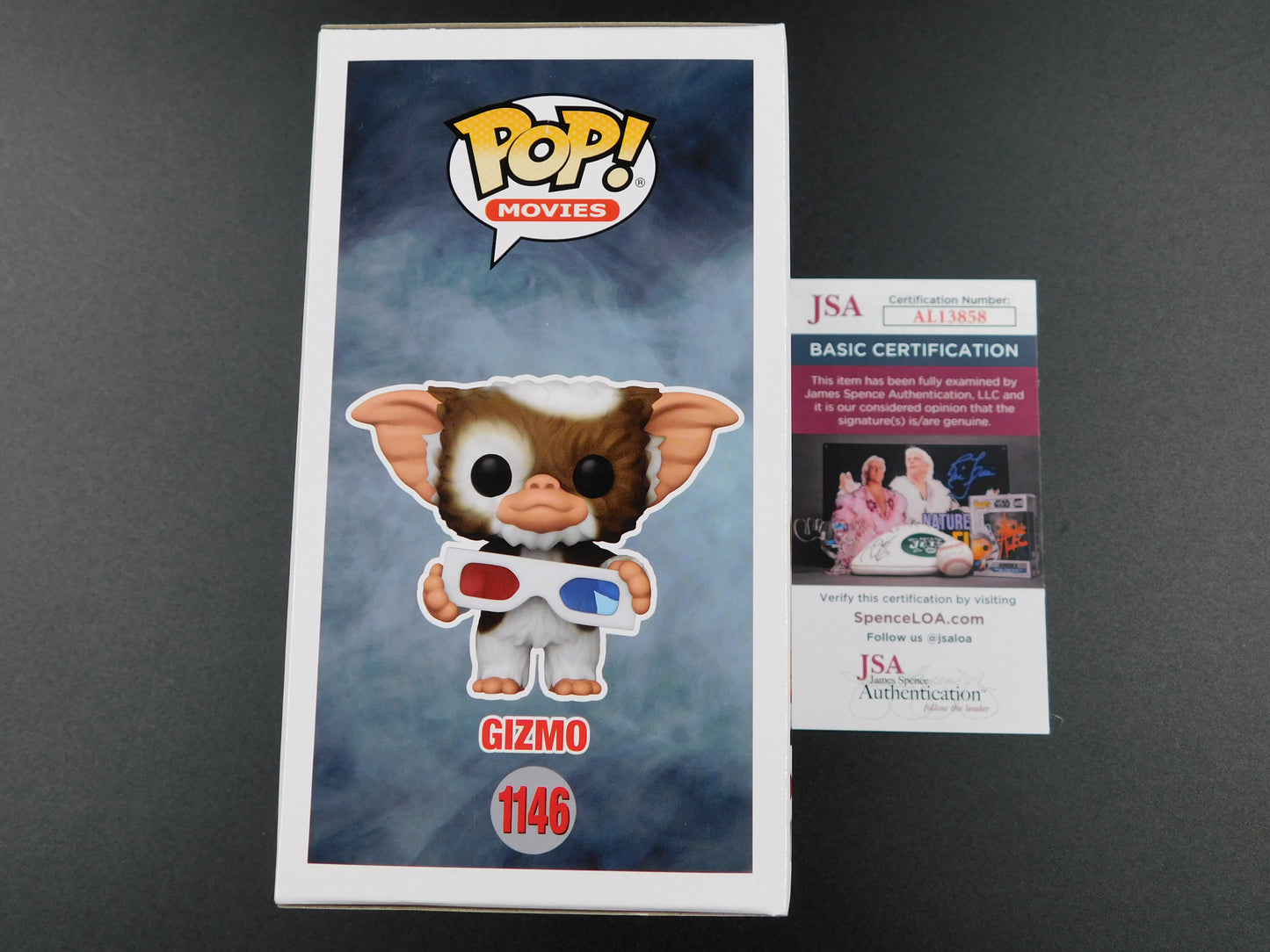 Howie Mandel Signed Autographed Funko Pop 1146 Gizmo Gremlins JSA COA White