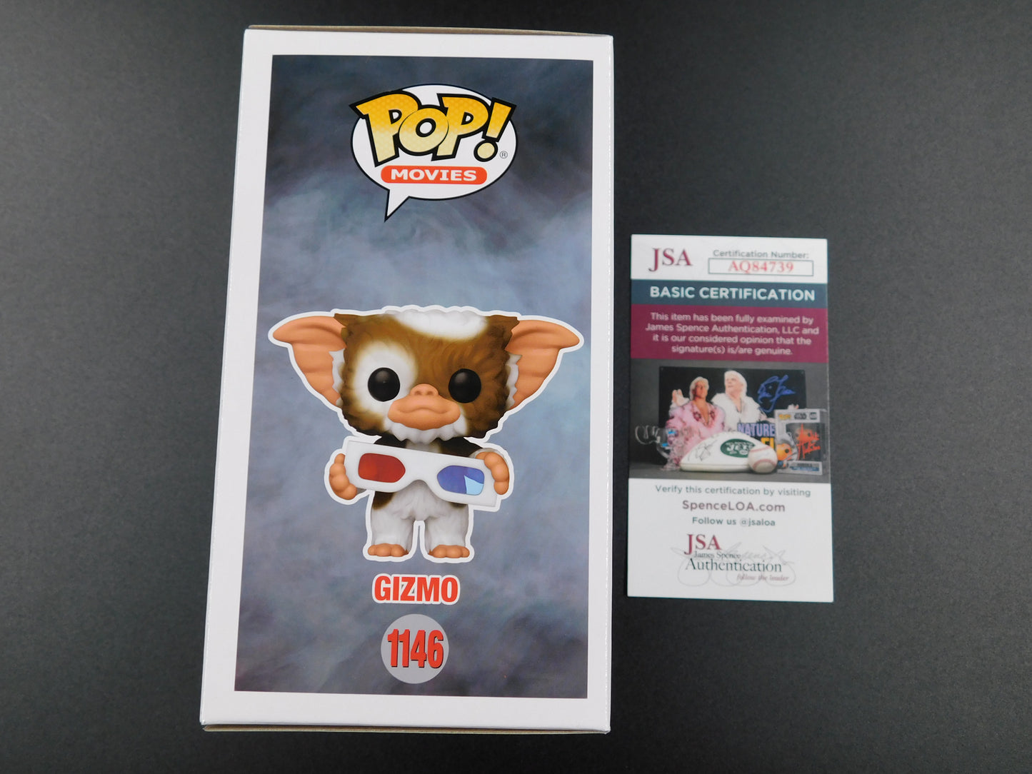 Howie Mandel Signed Autographed Funko Pop 1146 Gizmo Gremlins JSA COA White