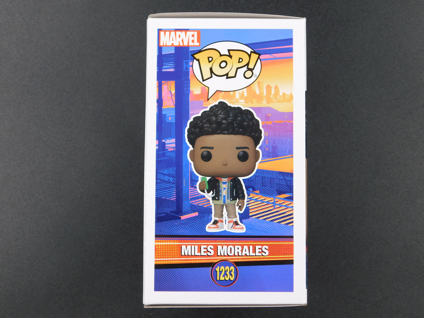 Shameik Moore Signed Autographed Funko Pop 1233 Miles Morales Spiderman JSA COA