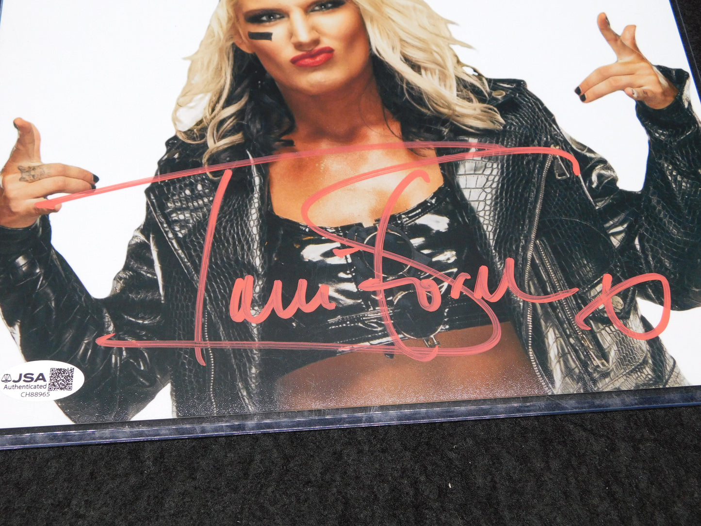 Toni Storm Signed Autographed 8x10 Photo AEW NXT Womens Champion JSA COA (B)