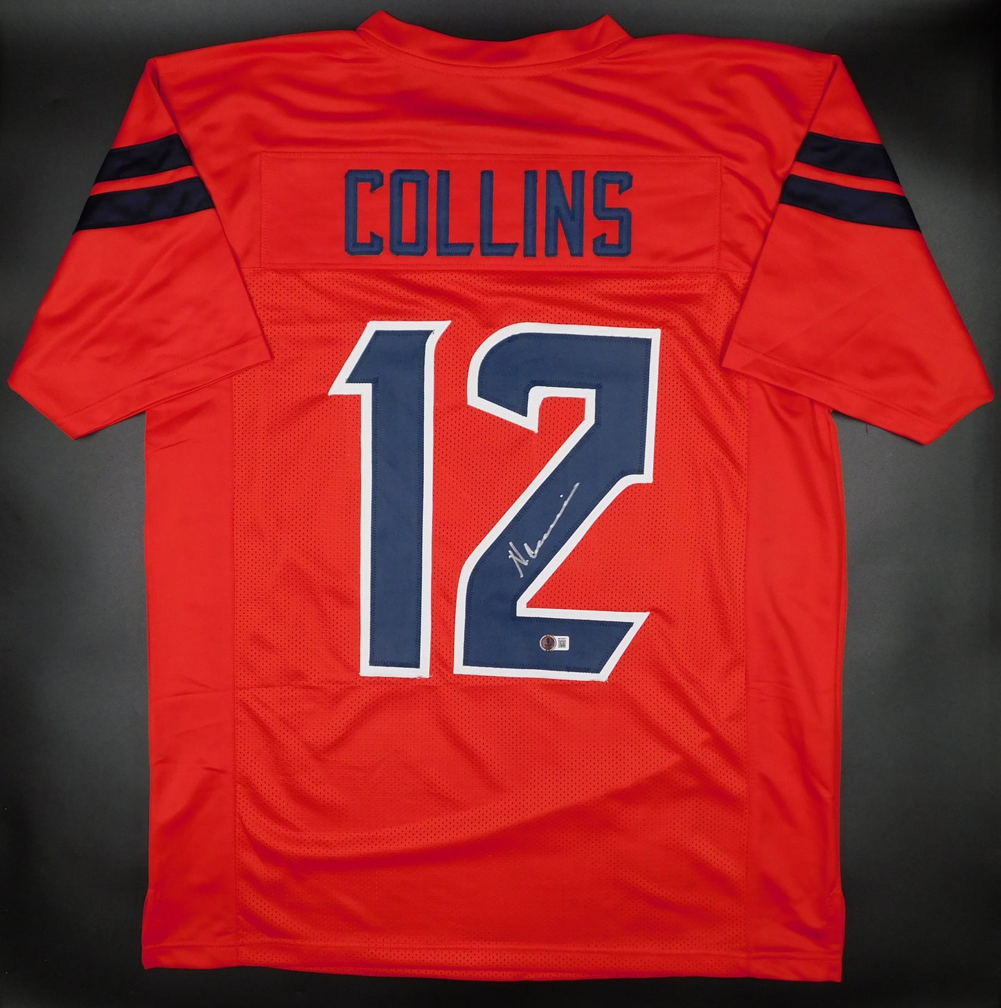 Nico Collins Signed Autographed Houston Texans Red ALT Football Jersey BAS COA
