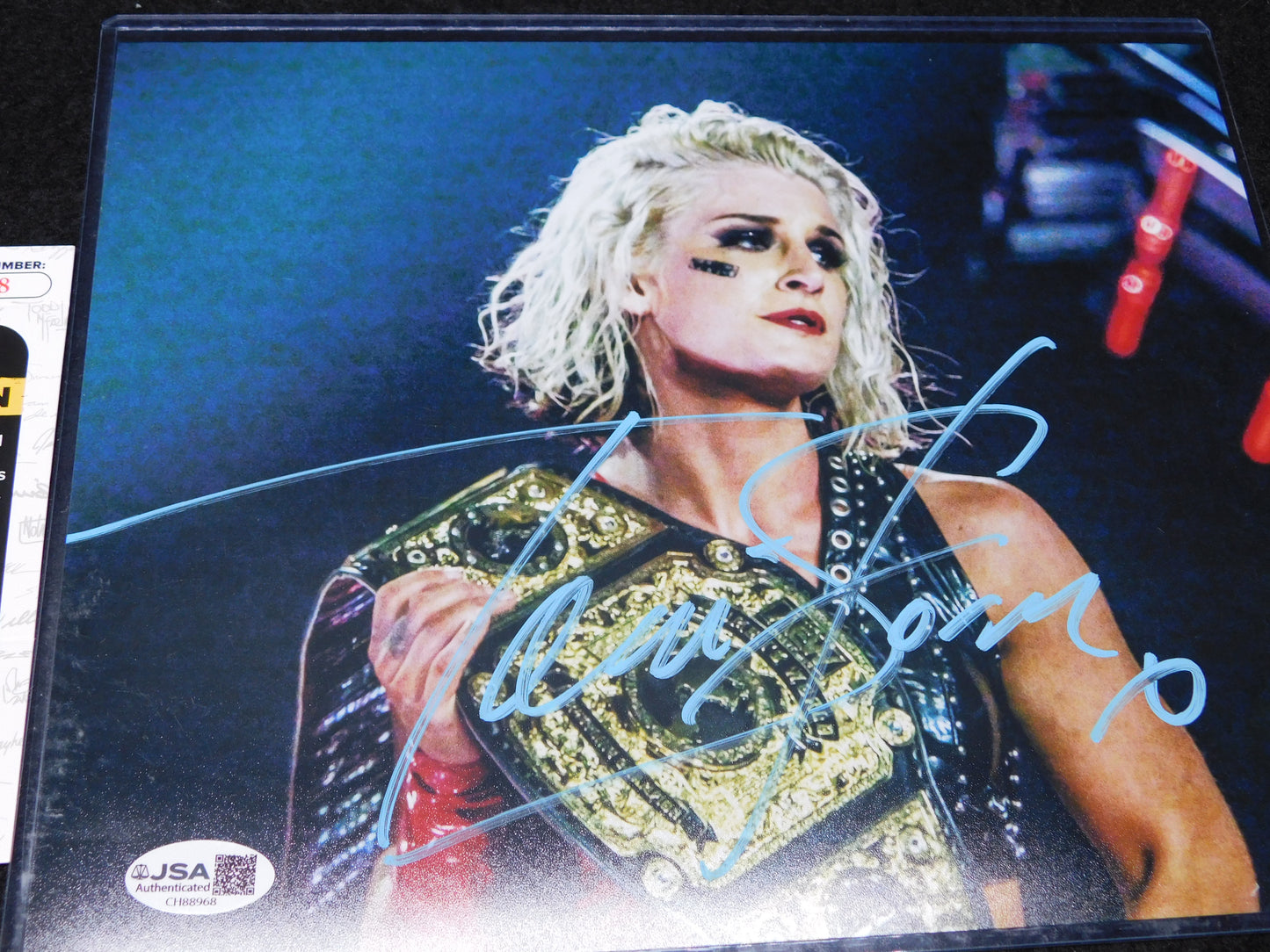 Toni Storm Signed Autographed 8x10 Photo AEW NXT Womens Champion JSA COA (D)