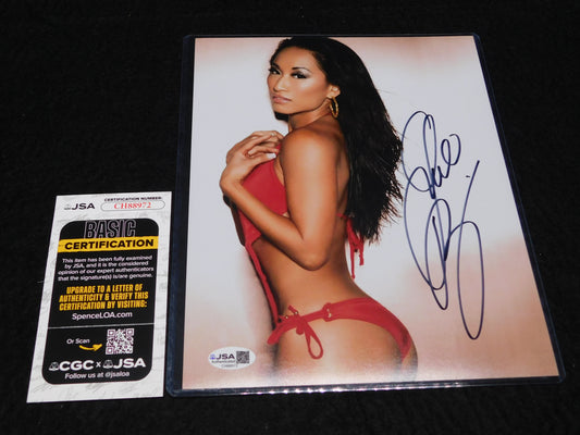 Gail Kim Signed Autographed 8x10 Photo TNA Knockout Womens Champion WWE AEW JSA COA (C)