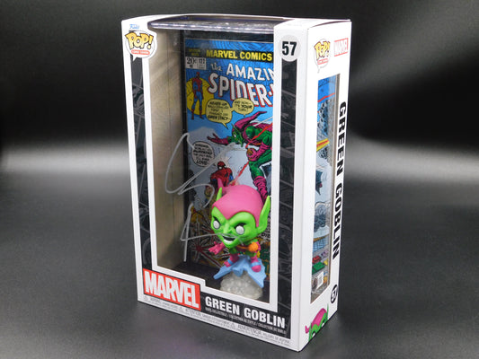 Willem Dafoe Signed Autographed Funko Pop 57 Green Goblin Spider-Man Comic Book BAS COA
